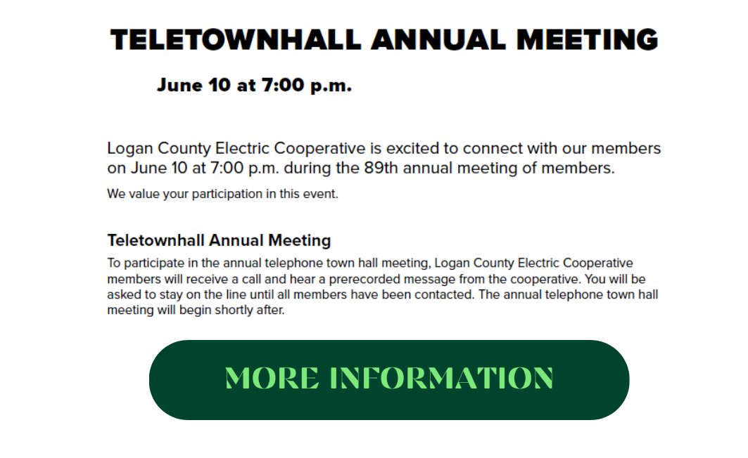 TeleTownHall Annual Meeting