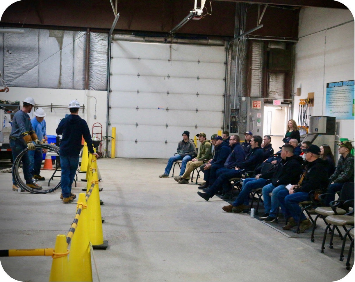 Safety Demo with Fire Department