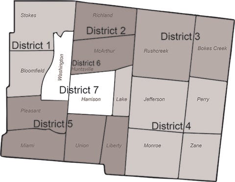 Districts Map